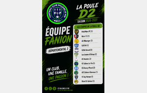 Poule équipe fanion pour la saison 2026-2027 !