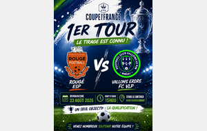 Coupe de France – 1er tour : le tirage est connu !