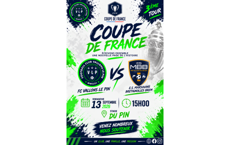 Coupe de France – 3 -ème tour :